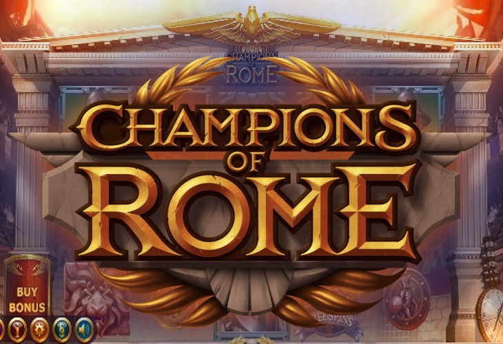 Обложка слота Champions of Rome